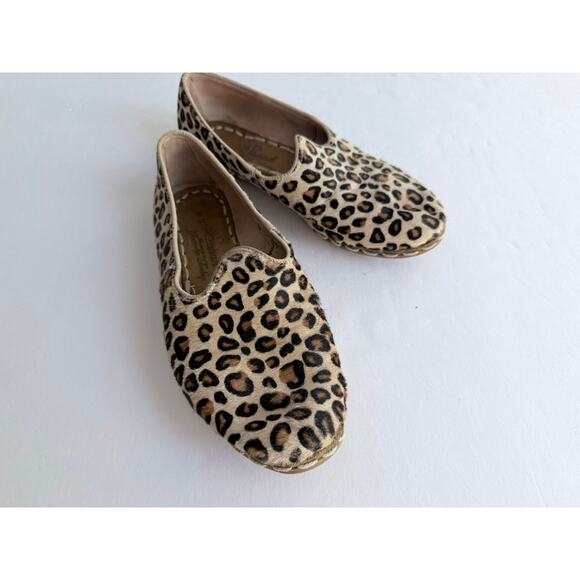 Sabah Loose Leopard Size 41 Women’s Flat Leather Moccasin Flat Driving Shoe main image 6